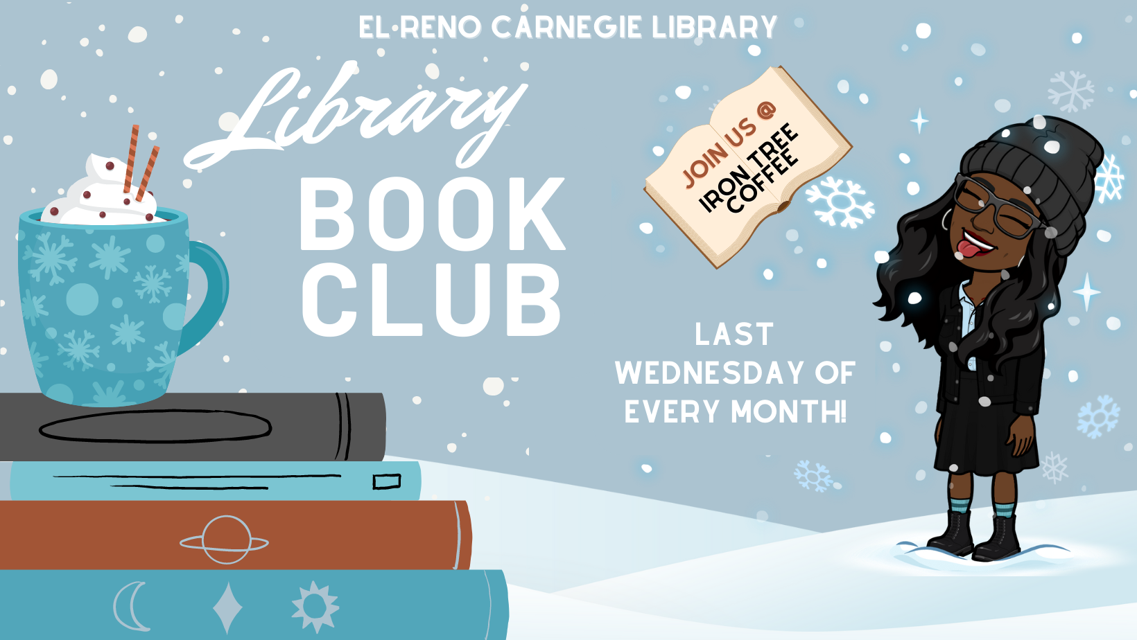 Winter - Adult Book Club (Facebook Cover)