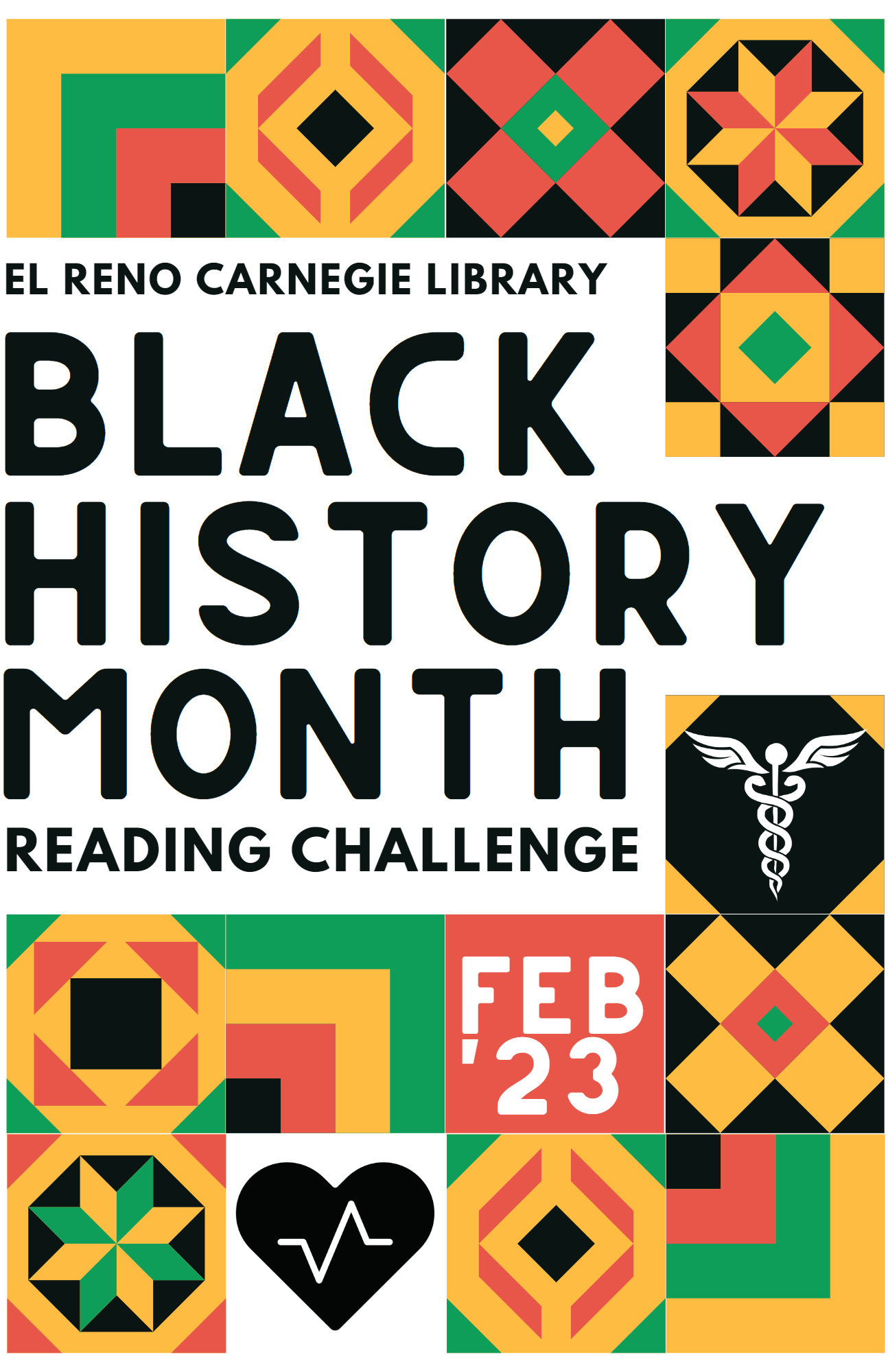 Black History Month Challenge Web Flyer