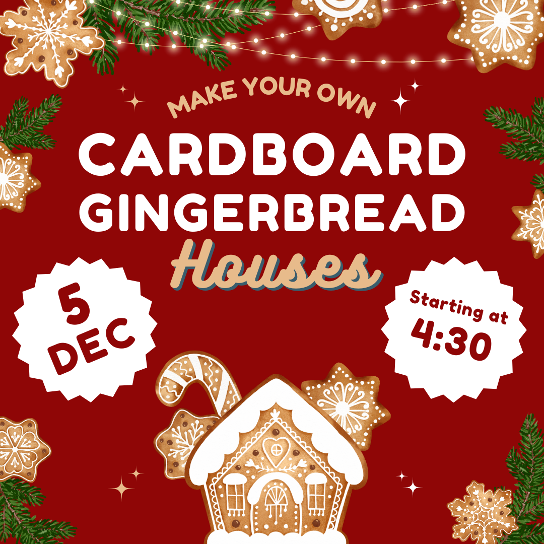 Cardboard Gingerbread Houses (Post)